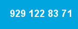 929 122 83 71